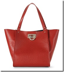 DKNY red shopper
